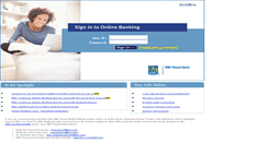 Desktop Screenshot of an.rbcnetbank.com